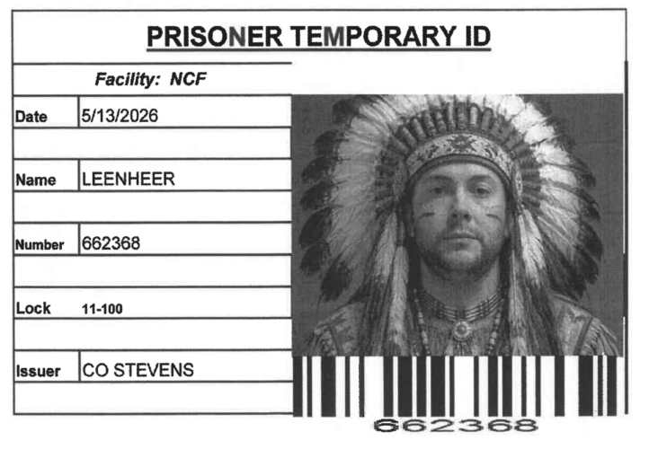 State corrections officers altered prisoner’s ID with racial caricature, lawsuit claims